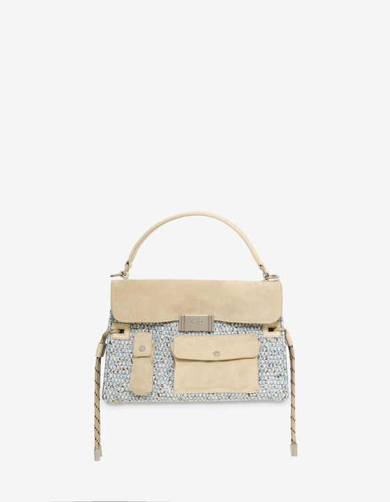 RAFFIA SHOULDER BAG
