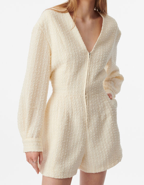TWEED PLAYSUIT