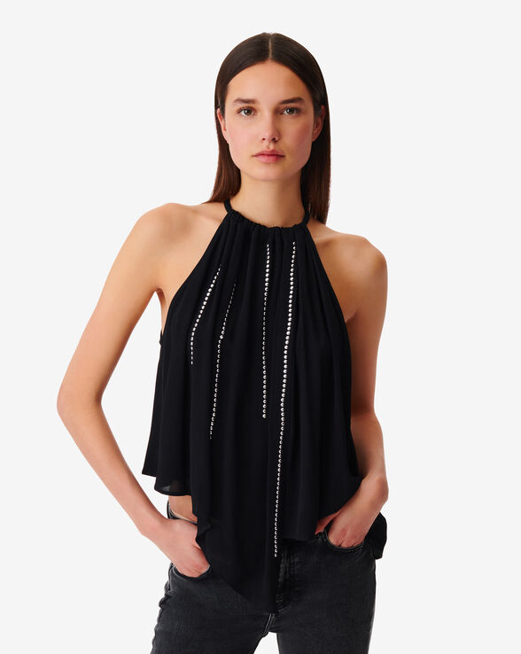 ELMON FLOWING TOP WITH STUDS