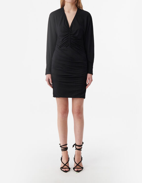 DRAPED DRESS