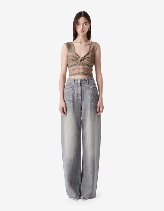 SHORT TWISTED TOP