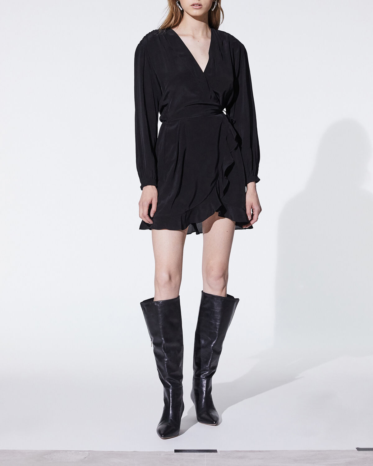 Bloomy Dress Black by IRO Paris