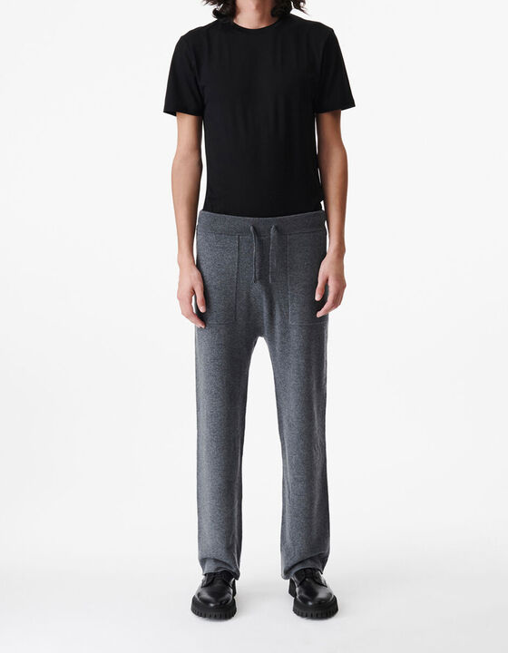 WOOL BLEND JOGGERS