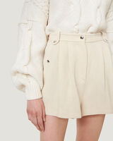 VARD WIDE LEG PLEATED SHORTS image number null