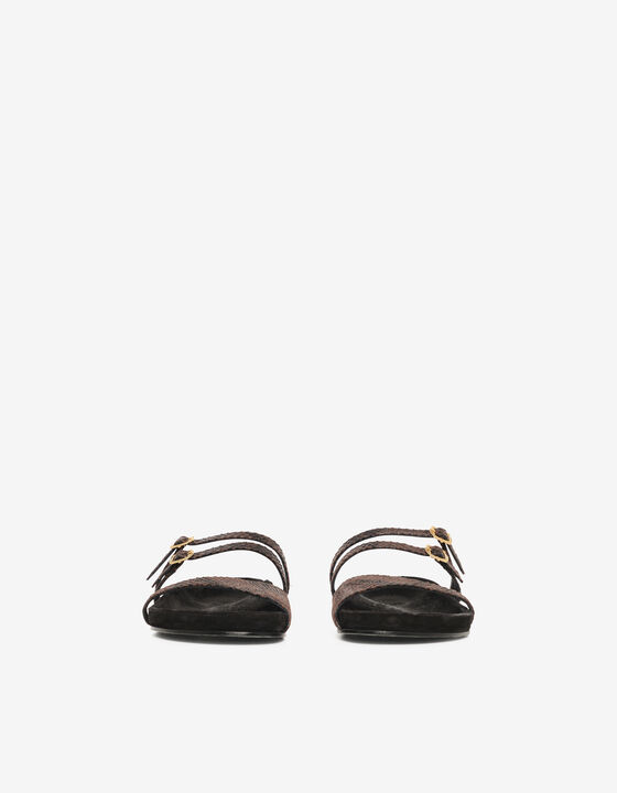 SANDALES PLATES PYTHON