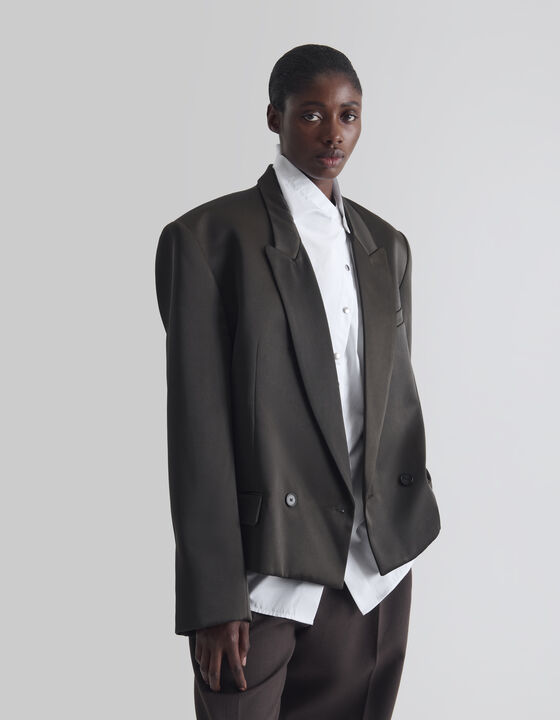 VESTE DE TAILLEUR CROIS&Eacute;E