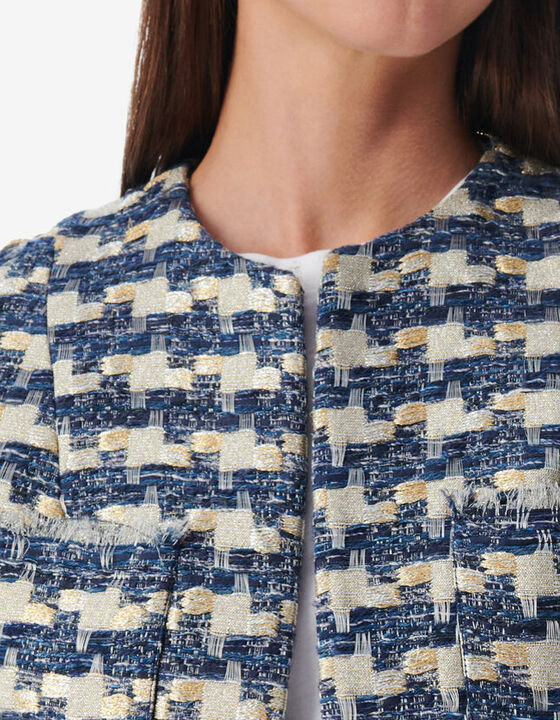 LUREX TWEED JACKET