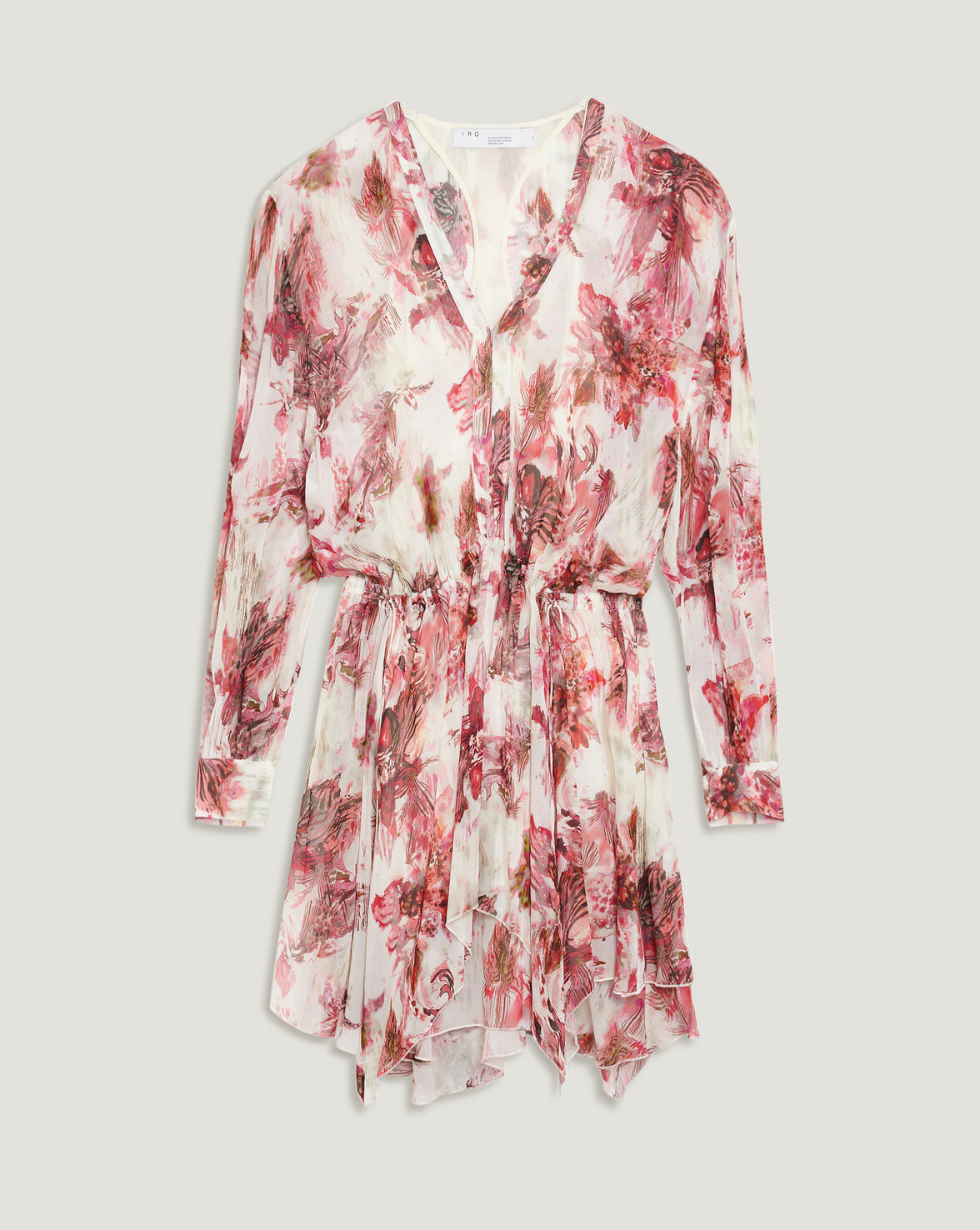 GARETH FLOWY FLORAL MINI DRESS image number null