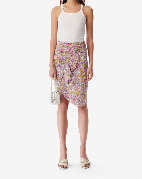 TAMIO LONG PRINT SKIRT