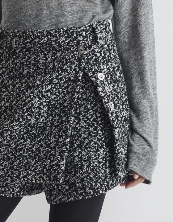 TWEED WALLET SKORT
