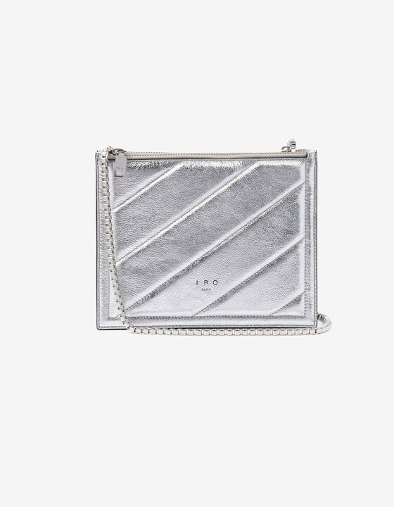 SHARPOUCH LEATHER POUCH WITH CHAIN