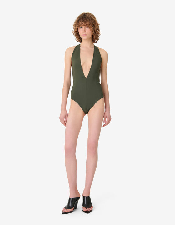 DEEP V-NECK BODYSUIT