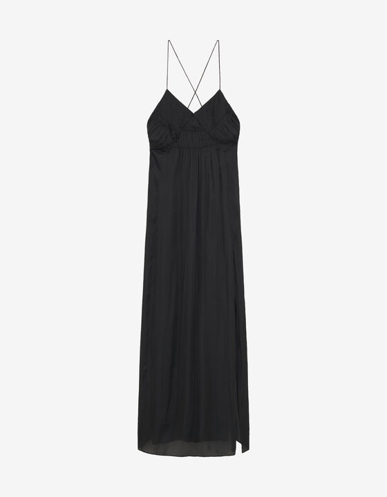 ROBE LONGUE &Agrave; BRETELLES