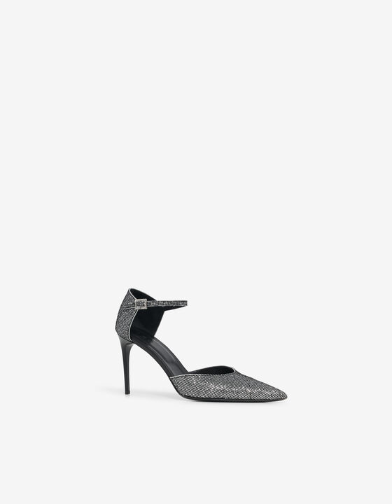 GLITTER HIGH-HEEL PUMPS