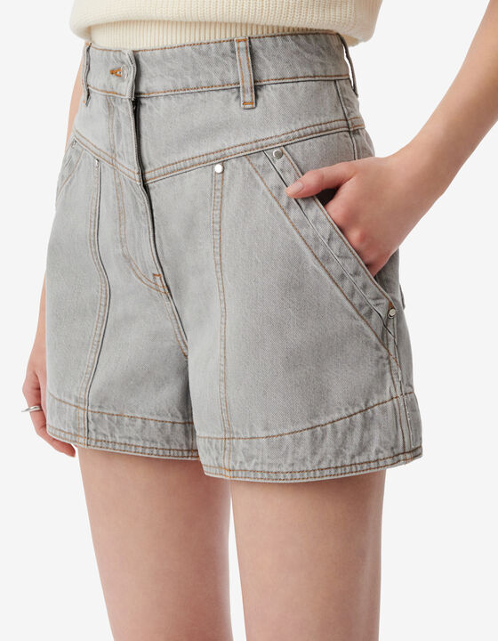 HIGH-WAISTED SHORTS