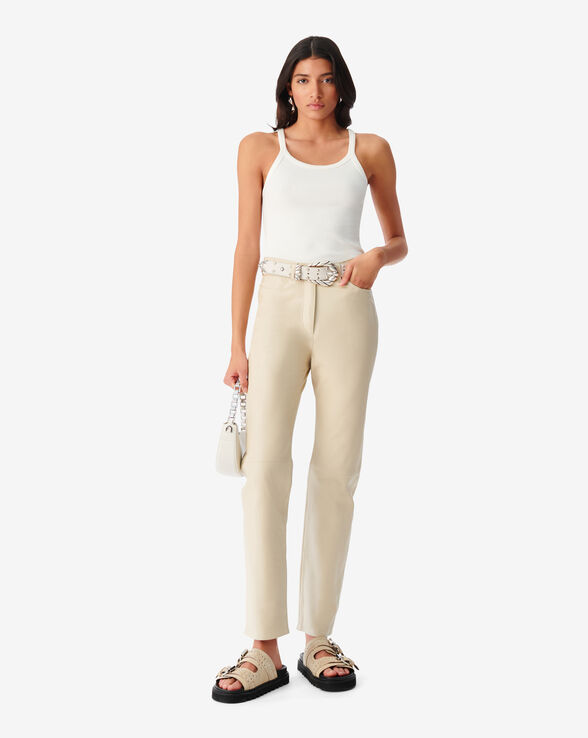 JALIL LEATHER PANTS
