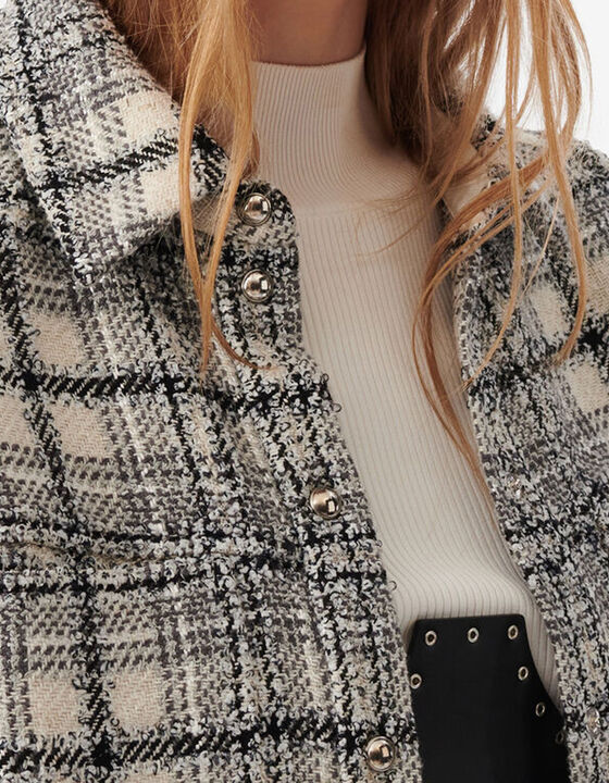 TWEED OVERSHIRT