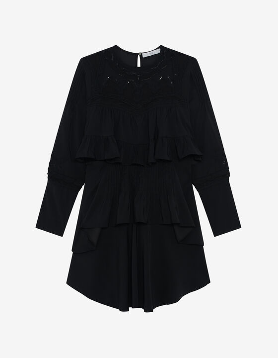 SHORT FRILLY DRESS
