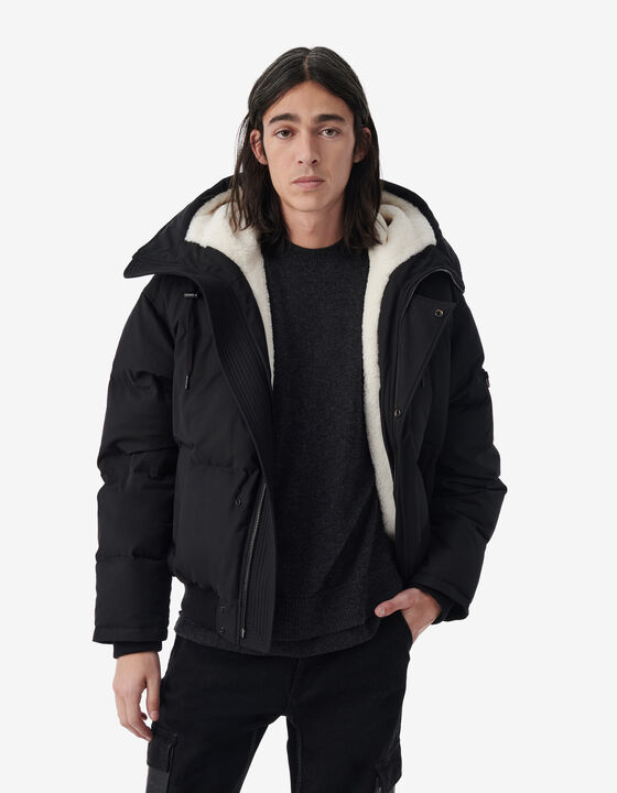 HOODED DOWN JACKET