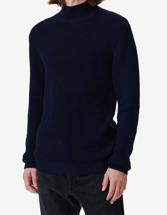 PULL COL MONTANT EN LAINE