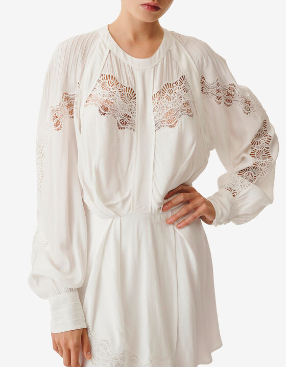 SHORT LACE DRESS