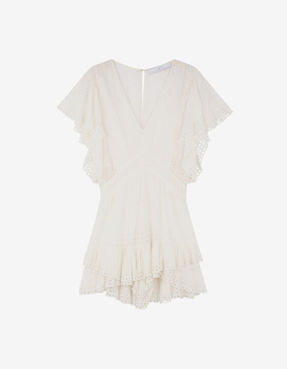 LORYN EMBROIDERED PLAYSUIT