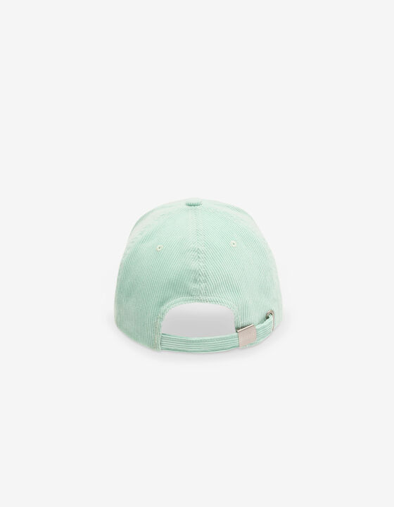 CORDUROY EMBROIDERED CAP