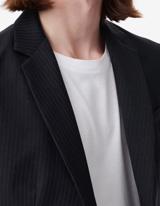 VESTE DE COSTUME &Agrave; RAYURES