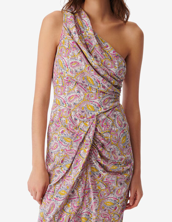 ROBE IMPRIM&Eacute;E ASYM&Eacute;TRIQUE