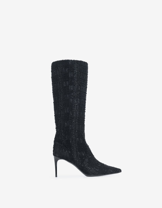 TWEED BOOTS