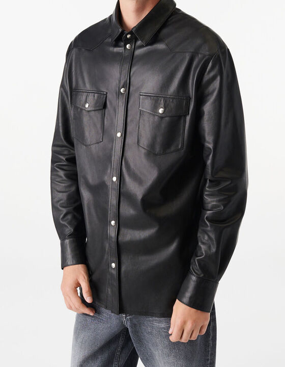 LEATHER SHIRT