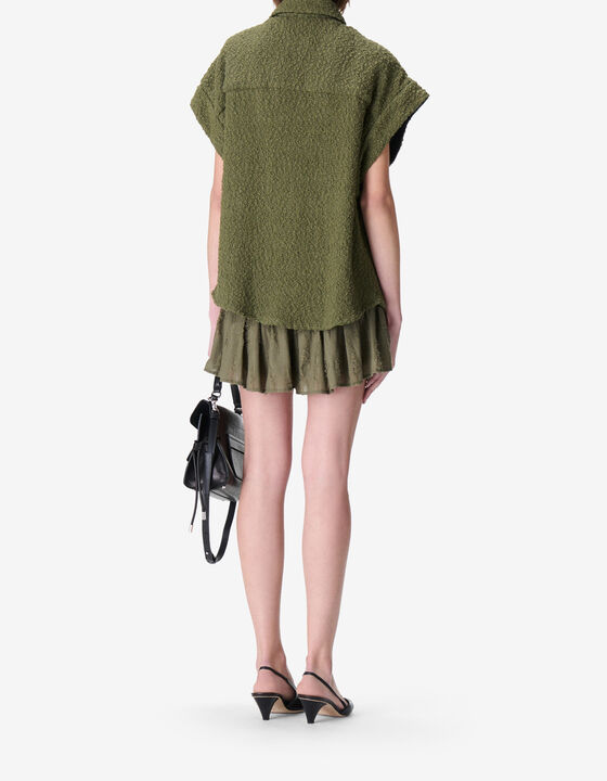 SHORT-SLEEVED OVERSHIRT