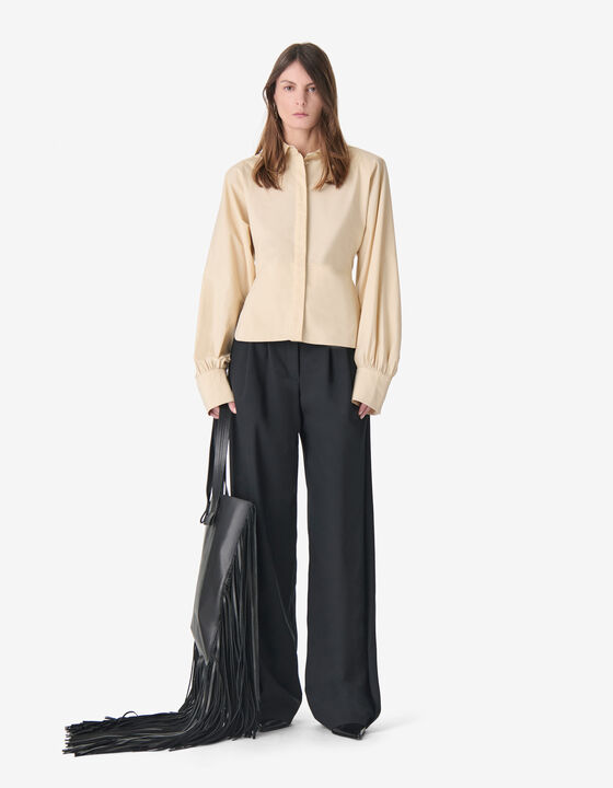 STRUCTURED LONG-SLEEVED SHIRT