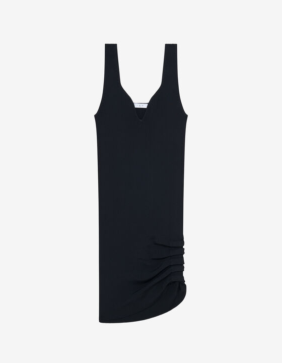 ROBE COURTE CÔTELÉE