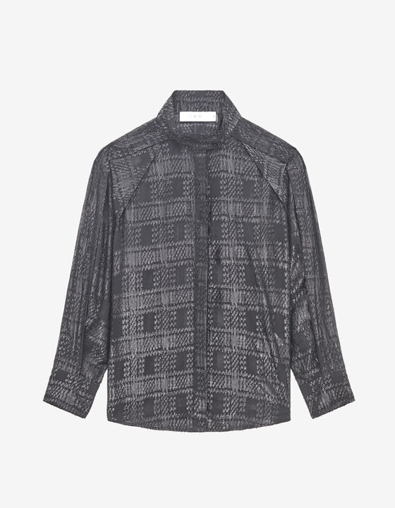 HIGH COLLAR SHIRT