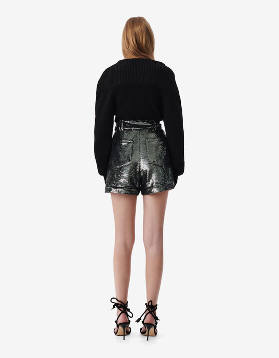 SEQUIN SHORTS