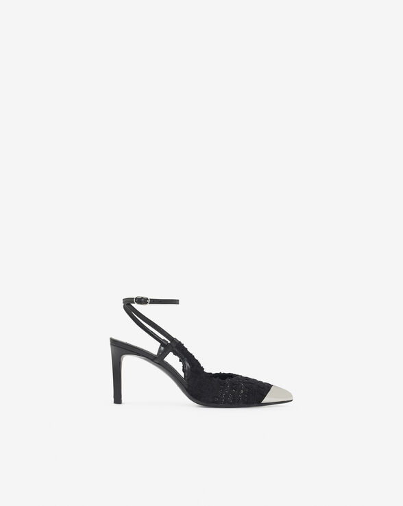 ESCARPINS AVEC BRIDE DAMIA TWEED