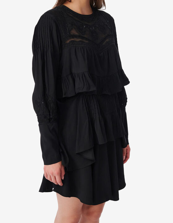 SHORT FRILLY DRESS