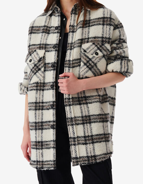 CHECKERED OVERSHIRT