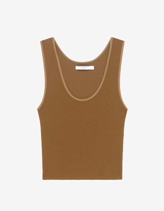 RIBBED TANK TOP