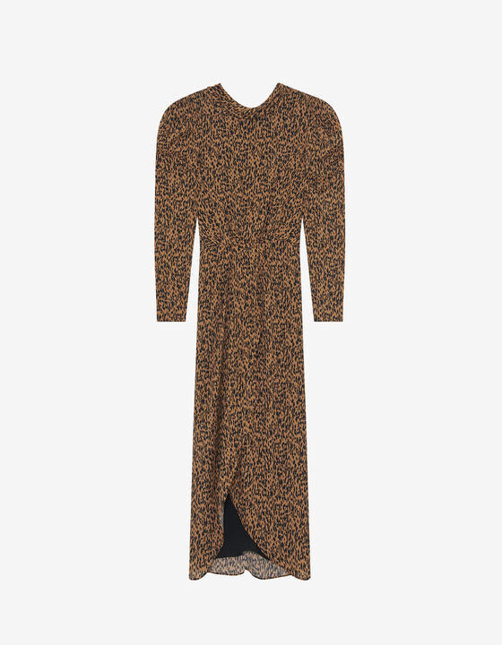 ROBE MIDI L&Eacute;OPARD
