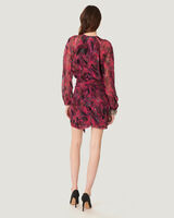PAOLINA ABSTRACT PRINTED DRESS image number null