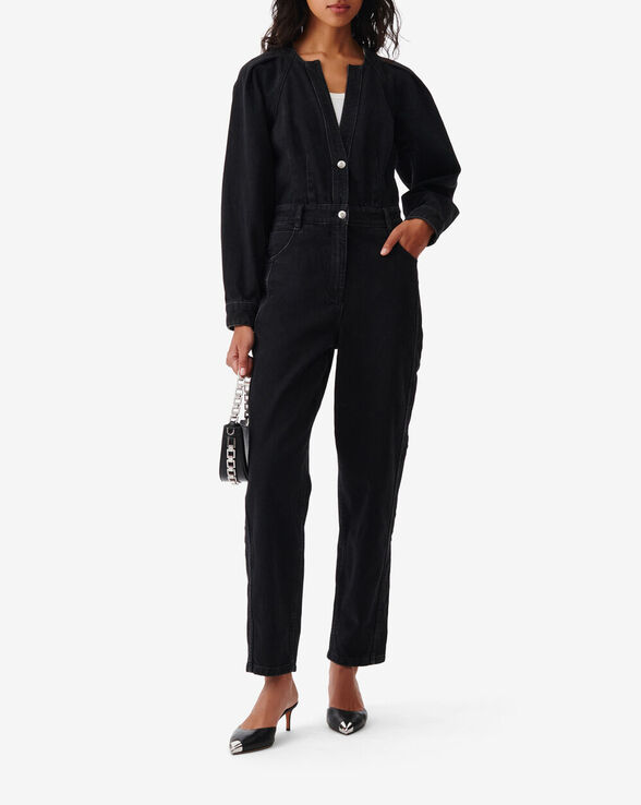 TIASE DENIM JUMPSUIT