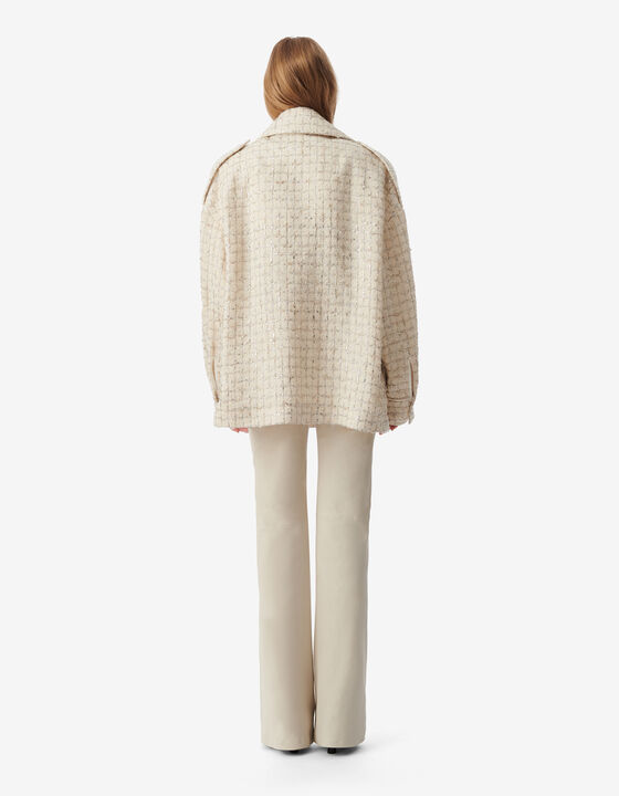 TWEED OVERSHIRT