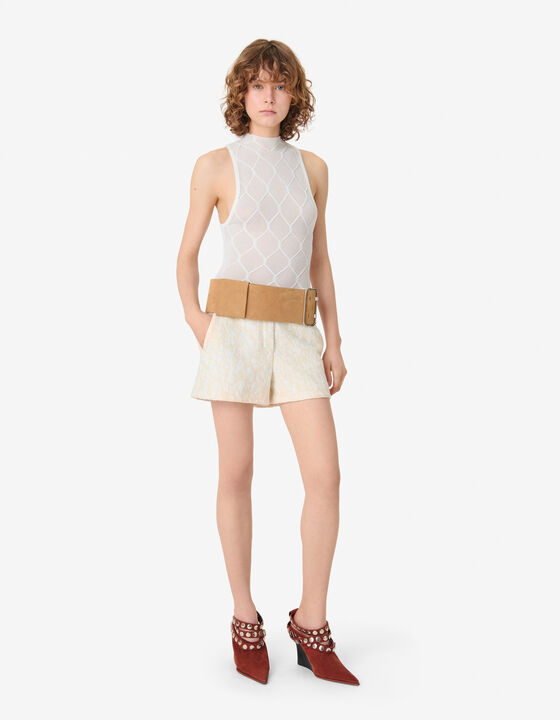 SHORT EN TWEED