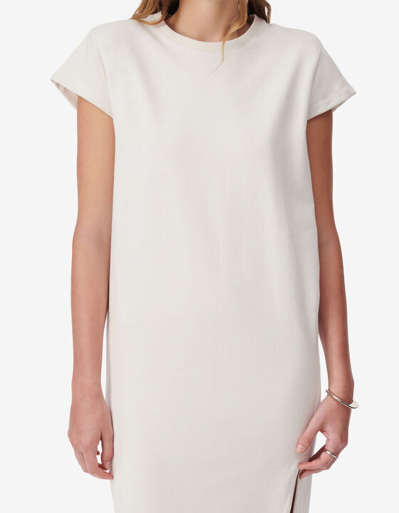 SLIT T-SHIRT DRESS