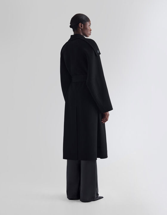 BELTED REVERSIBLE COAT