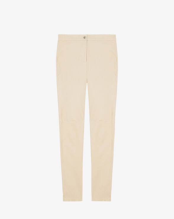 ALEXIA STRETCH LEATHER PANTS