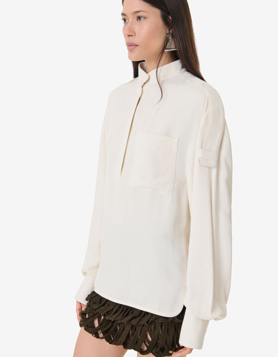 MAO COLLAR SHIRT