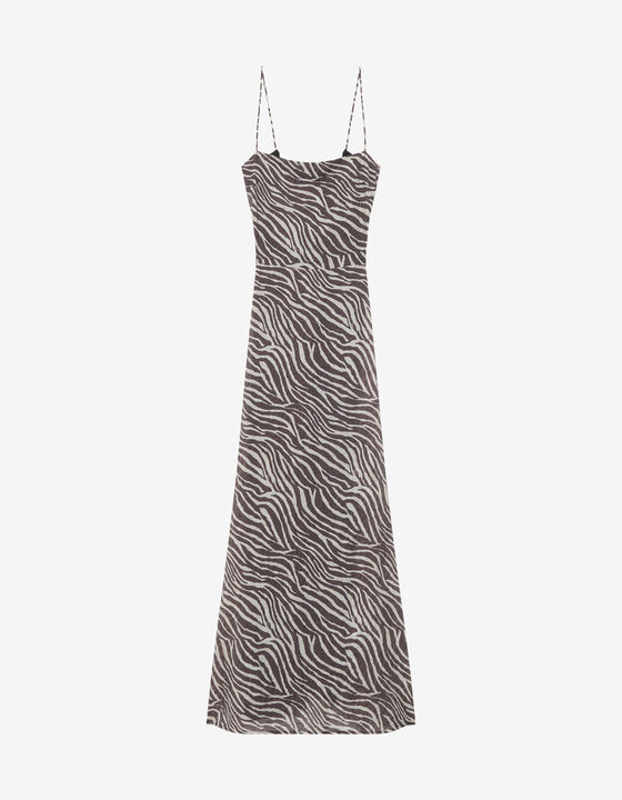 ROBE LONGUE À IMPRIMÉ